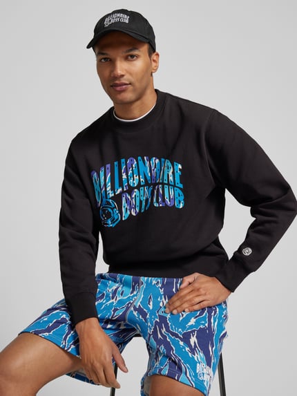 Billionaire Boys Club Sweatshirt met labelprint Zwart - 3
