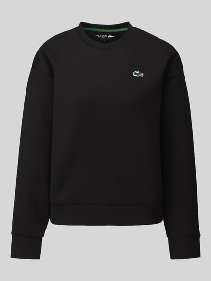 Lacoste Sport Regular Fit Sweatshirt mit Baumwoll-Anteil Black 2