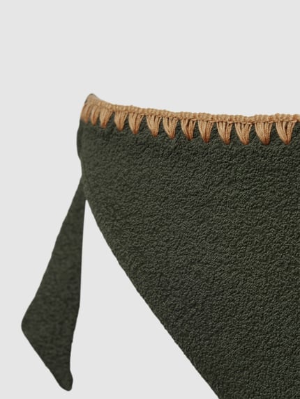 Banana Moon Figi bikini z wiązanymi detalami model 'DIMKA SANTAFE' Khaki 2