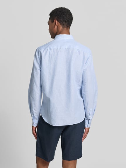 JOOP! COLLECTION Casual Fit Freizeithemd mit Kentkragen Modell 'Mike' Hellblau 5