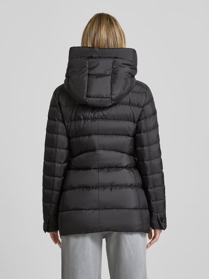 Peuterey Donsjack met tweewegritssluiting model 'ESDRA' Zwart - 5