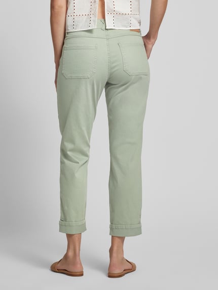 ANGELS Jeans in verkorte pasvorm, model 'Darleen' Rietgroen - 5