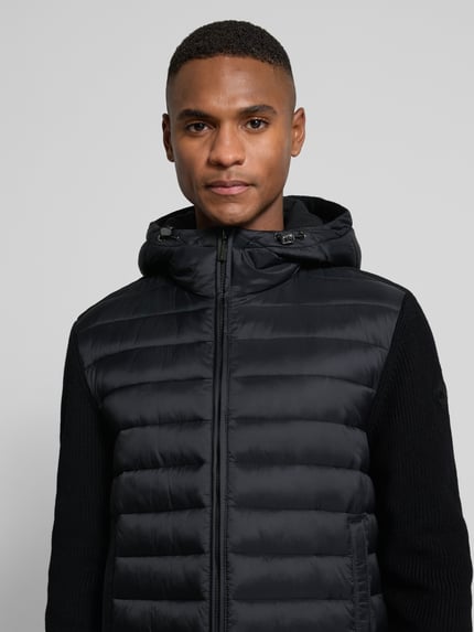 Colmar Originals Regular Fit Steppjacke mit Kapuze und Zweiwege-Reißverschluss Black 3