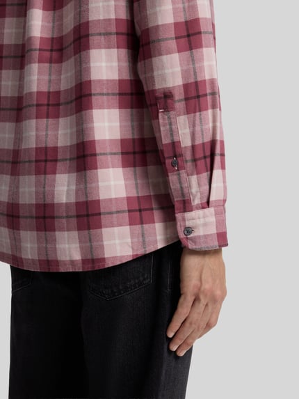 BOSS Orange Regular Fit Freizeithemd mit Button-Down-Kragen Hellrot 6
