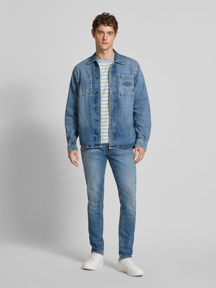 Pepe Jeans Loose Fit Jeanshemd aus reiner Baumwolle Jeansblau 1
