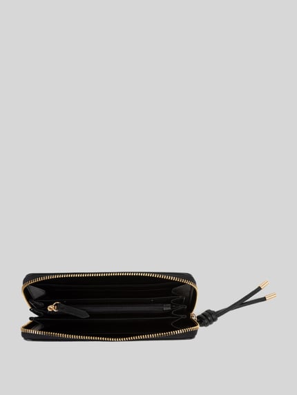 Valentino Bags Portemonnaie mit Label-Schriftzug Modell 'SAPHIRA' Black 2