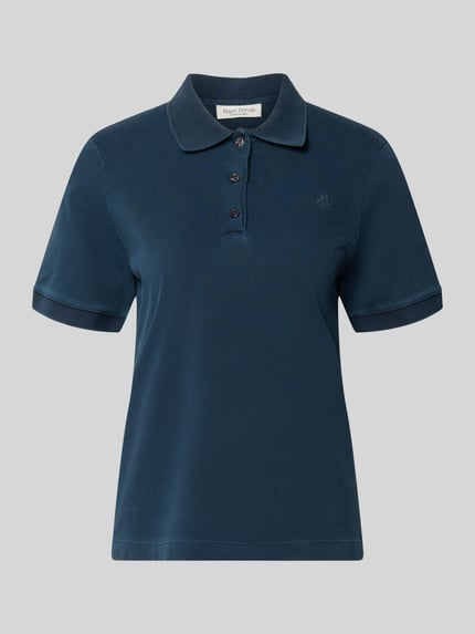 Marc O'Polo Regular Fit Poloshirt aus Baumwoll-Mix Marine 2