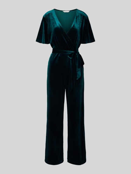 Apricot Regular fit jumpsuit met V-hals Groen - 2