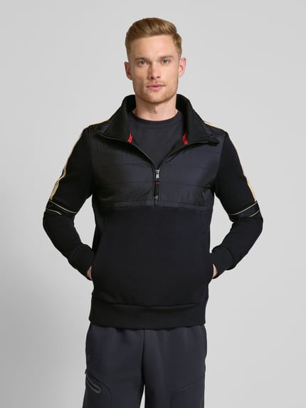 JOY Bluza ze stójką model ‘G-Style’ Antracytowy 4