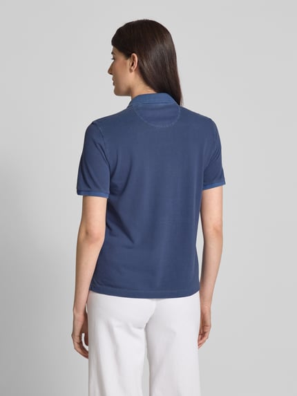 GANT Poloshirt mit kurzer Knopfleiste Marine 5
