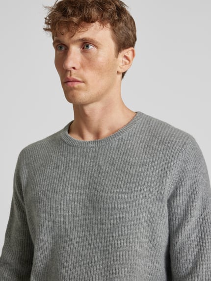 Fynch-Hatton Strickpullover aus reinem Kaschmir Anthrazit 3