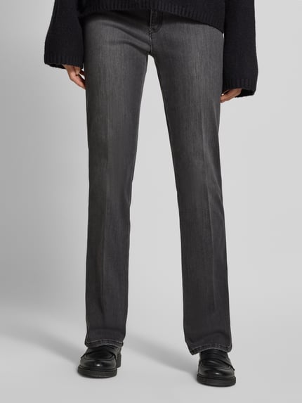 Brax Flared Jeans im 5-Pocket-Design Modell 'Mary' Dunkelgrau 4