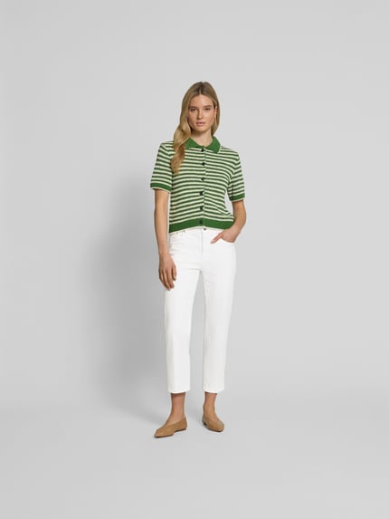 Closed Straight fit jeans met stretch Wit - 1