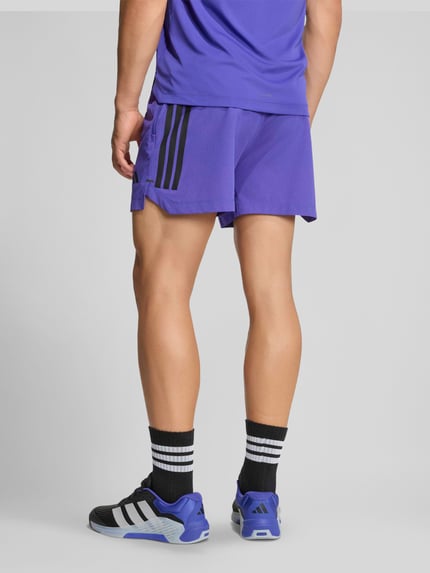 adidas Training Regular Fit Sportshorts mit Logo-Print Lila 3
