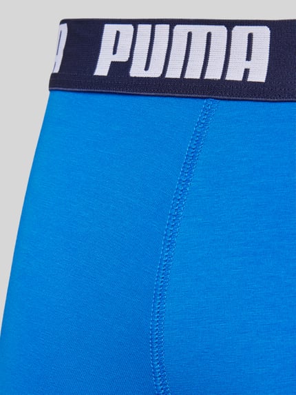 PUMA Trunks met labeldetail in set van 2 Koningsblauw - 2
