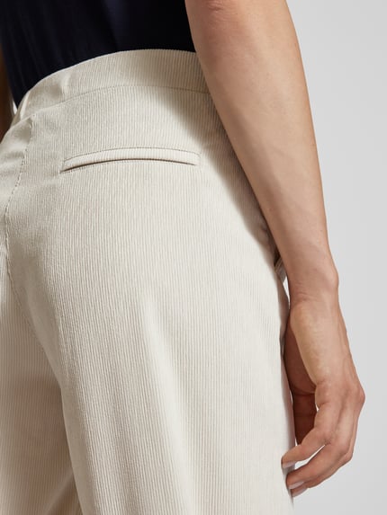 ANGELS Feincordhose mit elastischem Bund Modell 'LIZ' Ecru 3