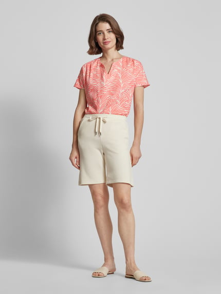 Smith and Soul Blouse met all-over motief Felroze - 1