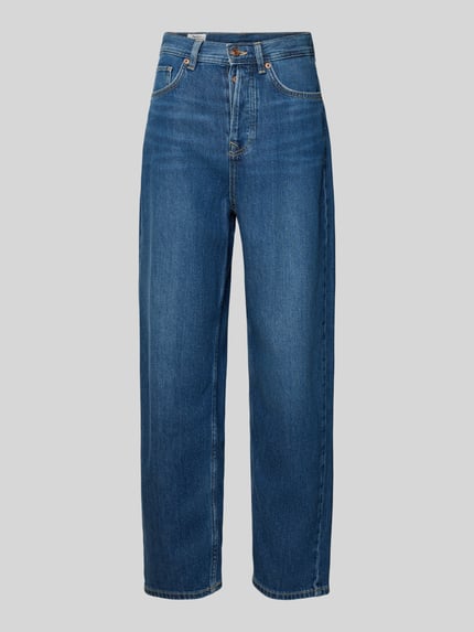 Pepe Jeans Jeansy o kroju tapered fit z mieszanki bawełny model 'ADDISON' Jeansowy niebieski 2