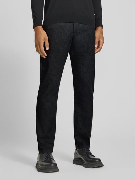 Selected Slim Fit Chino aus Baumwoll-Mix Model 'MILES' Anthrazit 4