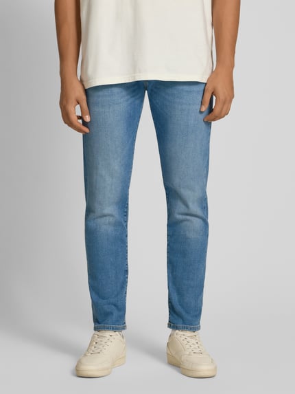 JACK & JONES Jeans met 5-pocketmodel, model 'MIKE' Lichtblauw - 4