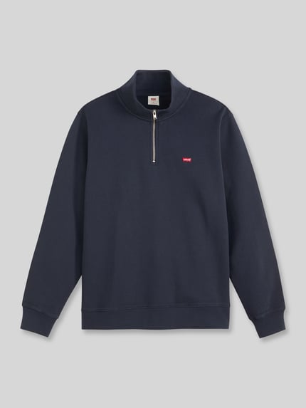 Levi's® Troyer o kroju relaxed fit z czystej bawełny Granatowy 2