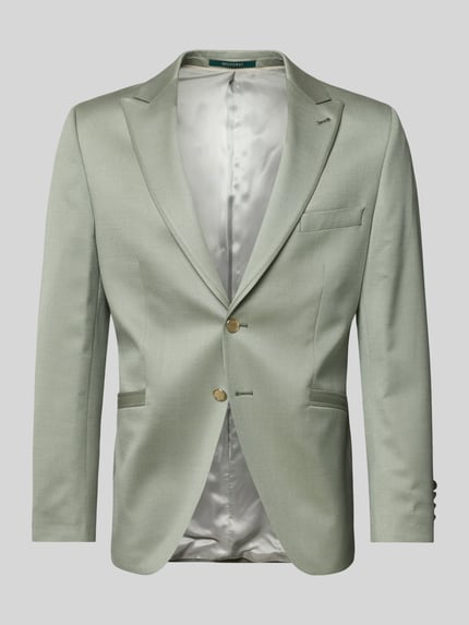 Colbert met reverskraag en borstpaspelzak Shop The Look MANNEQUINE