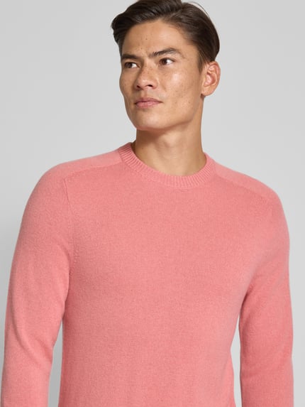 FTC Cashmere Sweter z kaszmiru z okrągłym dekoltem Różowawy 3