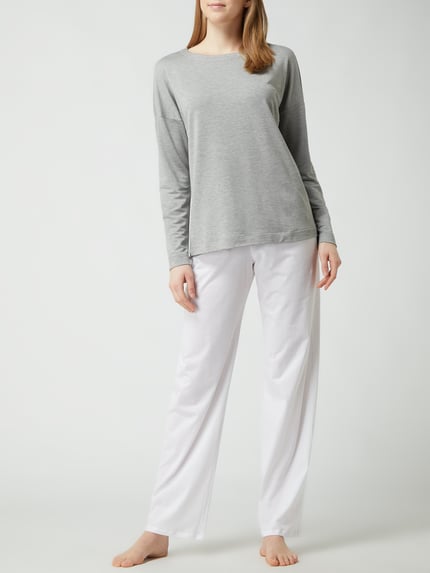 HANRO Schlupfhose aus merzerisierter Baumwolle Modell 'Cotton Deluxe' Weiss 1