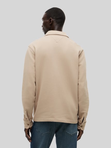 Tommy Hilfiger Kurtka koszulowa o kroju regular fit z czystej bawełny Beżowy 5