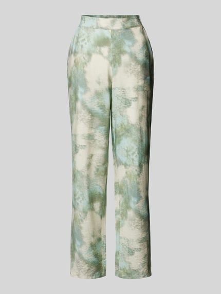 b.young Straight Leg Stoffhose mit Eingrifftaschen Modell 'IBINE' Mint 2