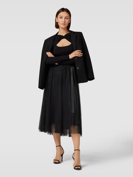 JOOP! Midirock mit gelegten Falten Modell 'FRIDI' Black 1