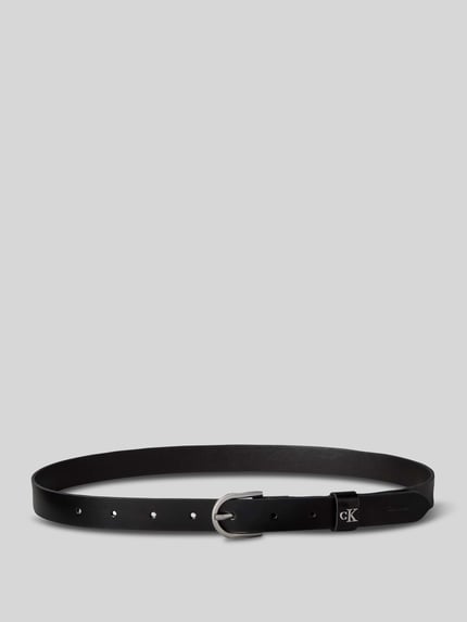 CK Calvin Klein Gürtel aus echtem Leder mit Logo-Detail Black 3