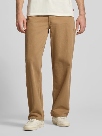 Levi's® Jeansy o kroju baggy z czystej bawełny model '578™ BAGGY WILD TIGERS EYE' Beżowy 4