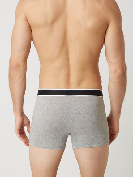 SCHIESSER Boxershort met stretch in set van 3 Middengrijs gemêleerd - 3