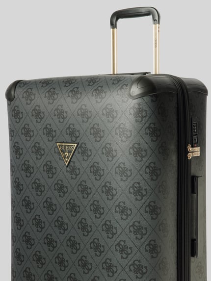 GUESS Trolley mit Label-Applikation Modell 'BERTA' Black 4