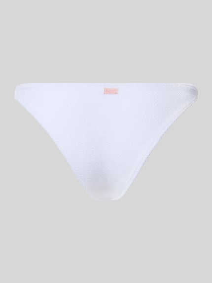 Banana Moon Bikinibroekje met labeldetails, model 'NAIDA' Wit - 3