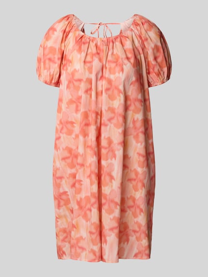 Moves Mini-jurk met ronde hals, model 'Kenna' Roze - 2