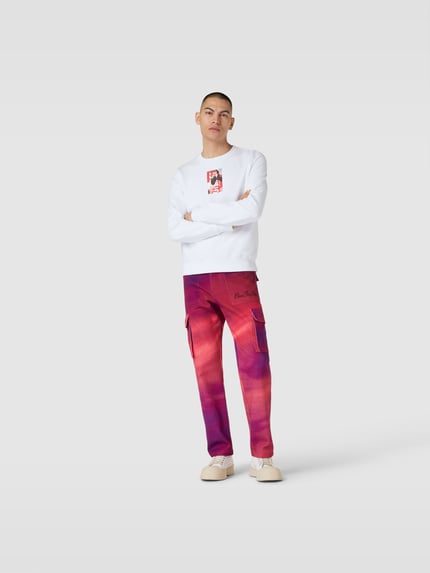 Diesel Bluza z nadrukiem z logo Biały 1