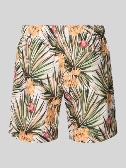 Shiwi Herren Badehose mit Tunnelzug Modell 'Mike' Gruen 3