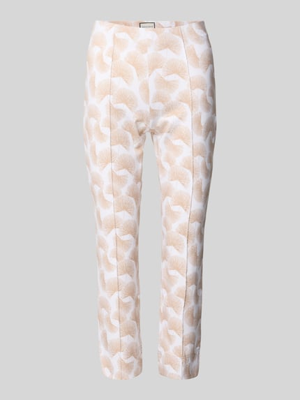 SEDUCTIVE Super Skinny Fit Hose mit fixierten Bügelfalten Beige 2