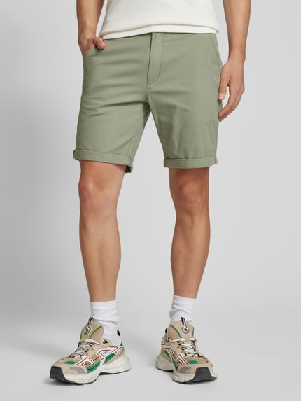 JACK & JONES Regular Fit Shorts mit Strukturmuster Modell 'FURY' Lind 4