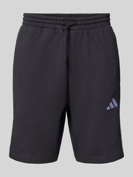adidas Sportswear Regular Fit Sweatshorts mit Label-Stitching Black 2