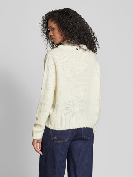 Rich & Royal Strickpullover mit Woll-Anteil Offwhite 5