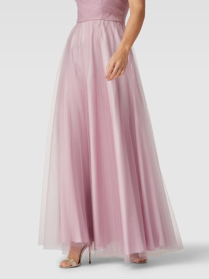 Laona Abendkleid mit Herz-Ausschnitt Rose 3