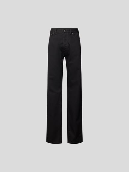 Jeansy o kroju regular fit z detalem z logo Shop The Look MANNEQUINE