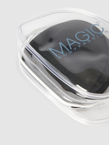 MAGIC Bodyfashion Beha met push-up-effect, model 'Backless Beauty' Zwart - 3