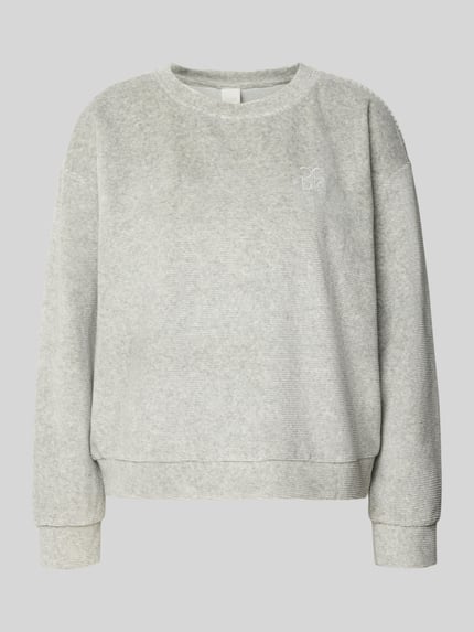 CCDK Copenhagen Góra od piżamy z okrągłym dekoltem model ‘Svea’ Jasnoszary 1