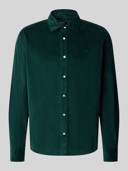 MCNEAL Regular Fit Freizeithemd mit Label-Stitching Neon Gruen 2