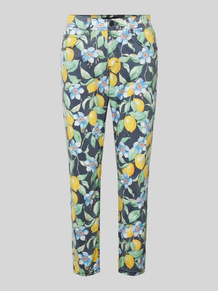 ANGELS Slim fit jeans met verkort model, model 'ORNELLA' Zwart - 2