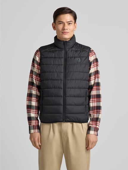 Marc O'Polo Steppweste mit Stehkragen Black 4